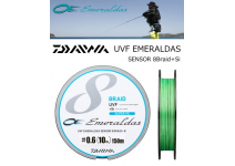Daiwa UVF Emeraldas Sensor 8 Braid + Si 150m