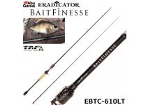 Abu Garcia Eradicator Bait Finesse EBTC-610LT