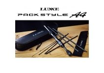 Gamakatsu 23 LUXXE Pack Style  A4 S54UL-solid