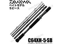 Daiwa 21 Black Label Travel C64XH-5・SB