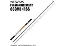 Daiwa 23 Phantom Liberalist 863ML+RSS