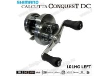 SHIMANO 20 Calcutta Conquest DC 101HG LEFT