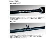 Daiwa 24 Silver Wolf  EX 76MLB-S