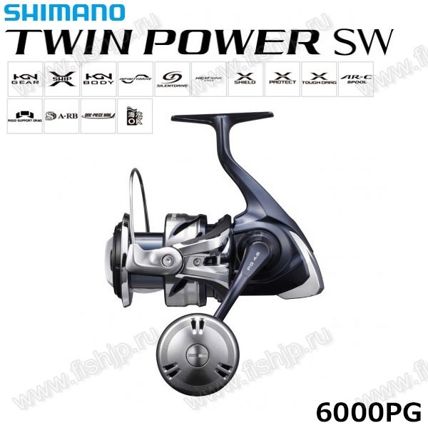 Shimano twin power схема