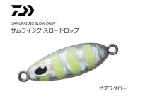 Daiwa Samurai Jig Slow Drop Zebra Glow