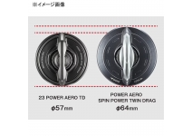 Shimano 23 Power Aero TD Extra Thick