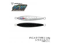 Jackall Chibimeta TYPE-1 Silas silver