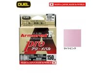 Duel ARMORED F+ Pro Aji Mebaru Milky Pink 150m