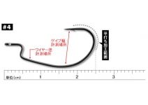 Decoy S.S. Hook Worm 19 Finesse Offset