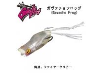 Jackall Gavacho Frog Fire clear